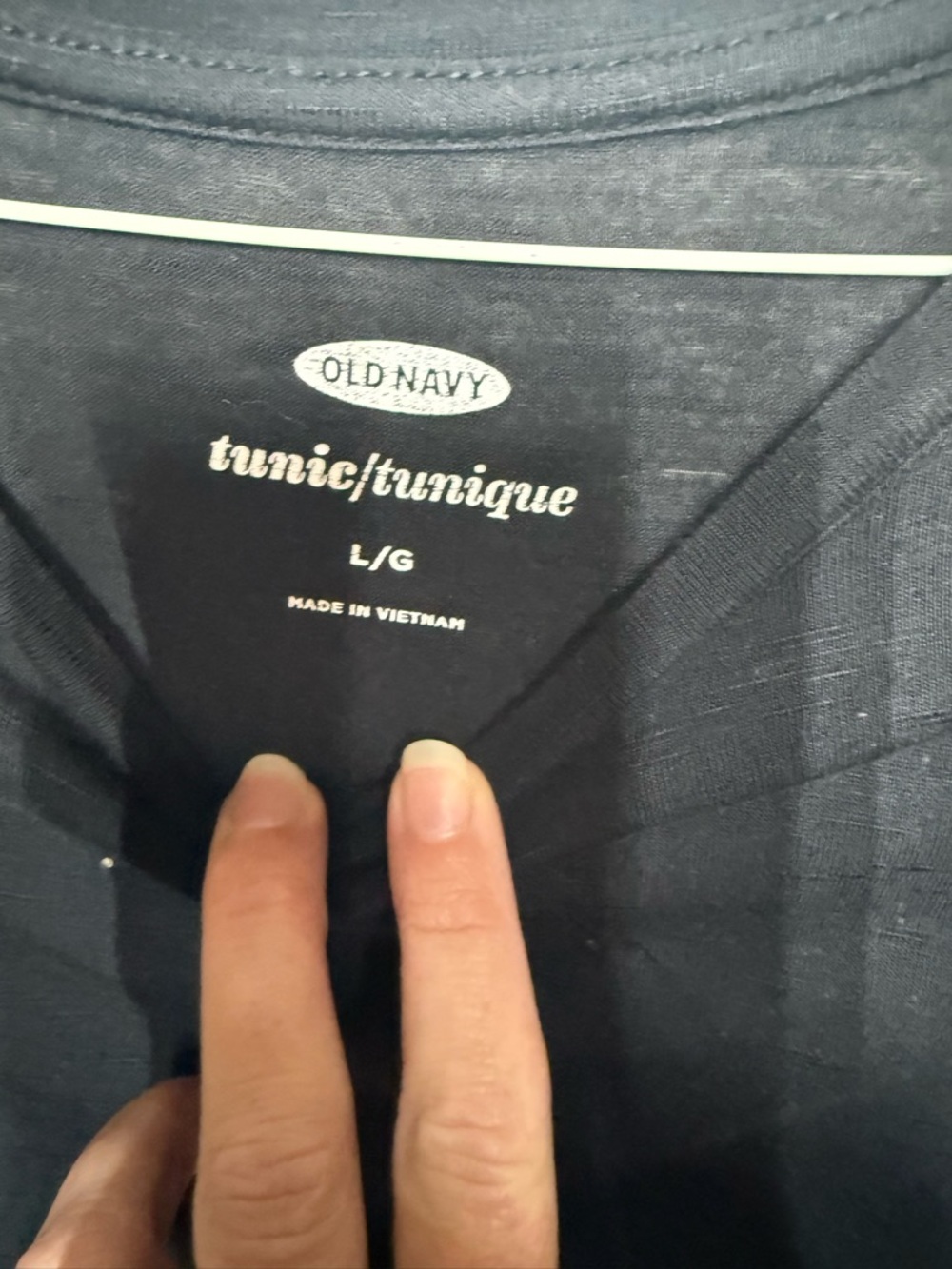 Old Navy Black Tunic Top - Picture 4 of 6